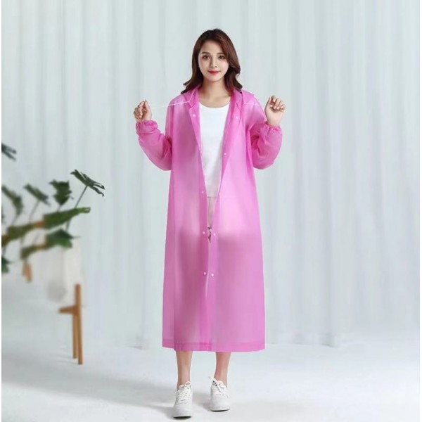 Дощовик універсальний з капюшоном і резинкою на рукаві, RAINCOAT (150 х 70 см), різні кольори