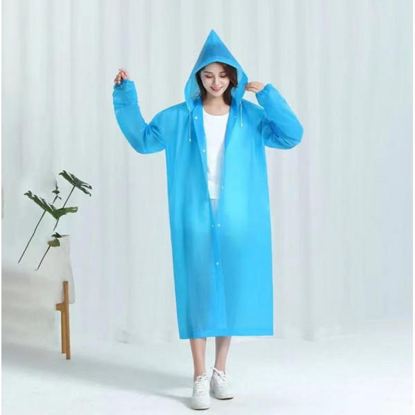 Дощовик універсальний з капюшоном і резинкою на рукаві, RAINCOAT (150 х 70 см), різні кольори