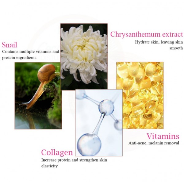 Гель для обличчя і тіла Collagen Snail Soothing Moisturising Gel з колагеном і муцином равлика, 300 мл