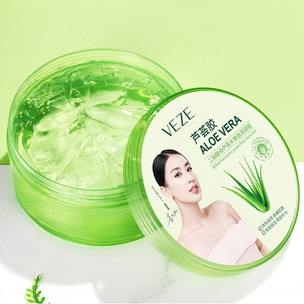 Гель для обличчя і тіла Venzen Aloe Vera Gel з екстрактом алое вера, 300 мл
