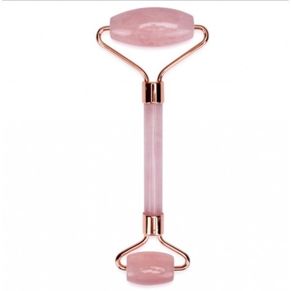 Набір для масажу гуаша: кварцевий ролик і кварцевий скребок Галочка