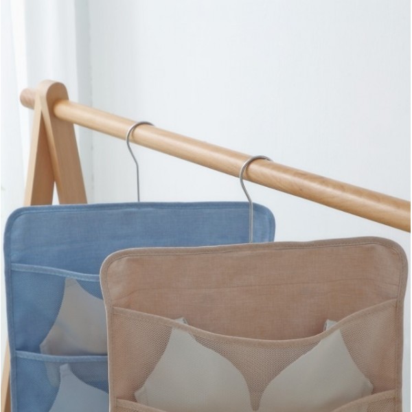 Органайзер підвісний в шафу для нижньої білизни, двосторонній 72х40 см