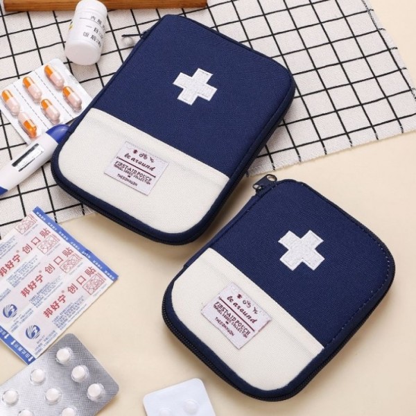 Аптечка-органайзер для ліків, автомобільна аптечка, компактна аптечка 28 х 13 см