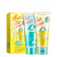 Набір 2в1 IMAGES SUNSCREEN SUNRISE: сонцезахисний крем (80 мл) і гель (60 мл)