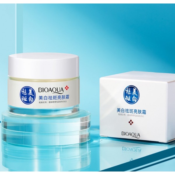 Крем для обличчя відбілюючий BioAqua Anti-freckle Whitening Moisturizing Cream, 50 г