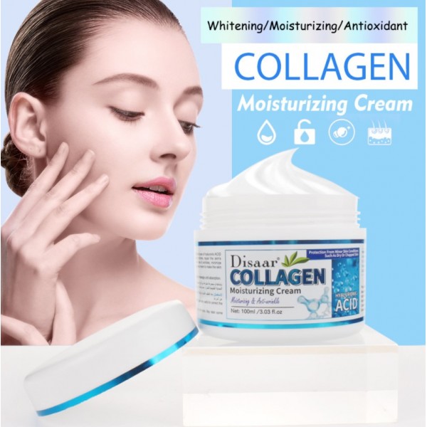 Крем зволожуючий з колагеном і гіалуронової кислотою Collagen Disaar Hyaluronic Acid, 100 мл