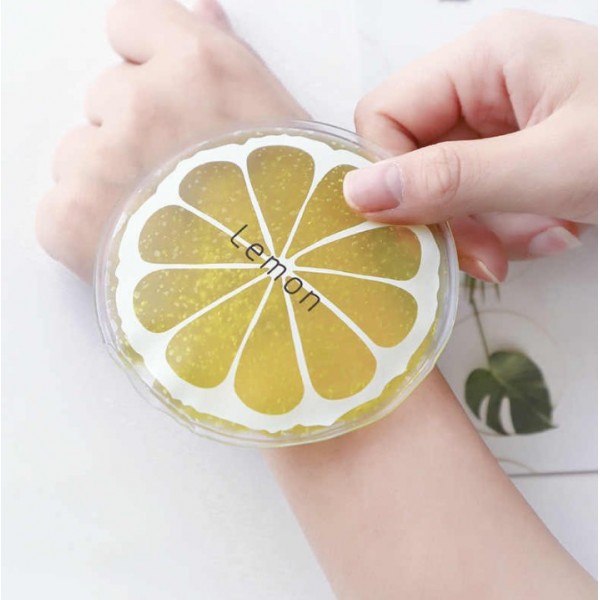 Компрес - пакет гелевий багаторазовий (охолоджуючий-зігріваючий), охолоджуючий гелевий компрес фрукти