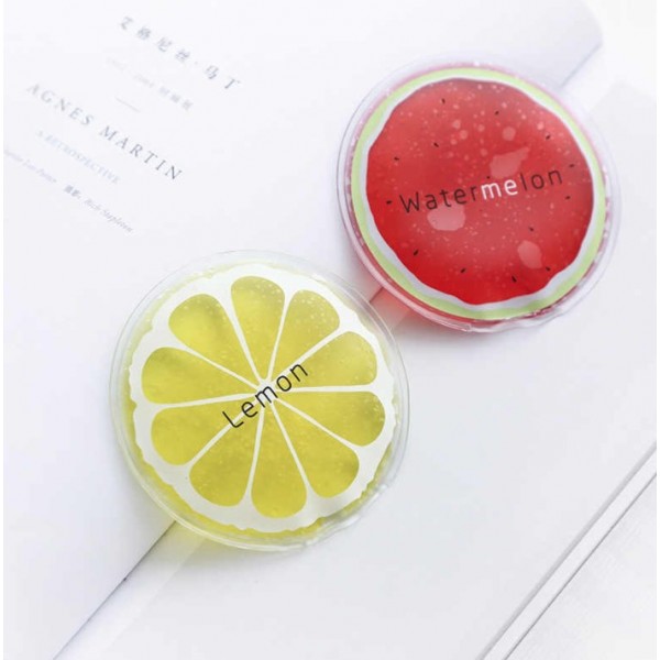 Компрес - пакет гелевий багаторазовий (охолоджуючий-зігріваючий), охолоджуючий гелевий компрес фрукти