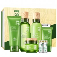Подарочный набор Images Aloe Vera 98%, с экстрактом алоэ, 6 средств