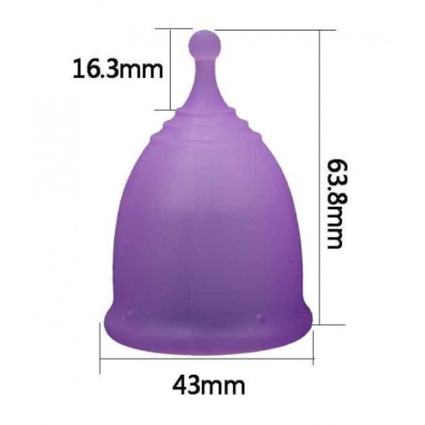 Менструальна чаша Anytime Menstrual Cup розмір S (медичний силікон), 1 шт