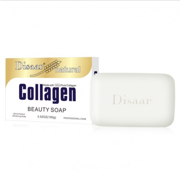 Мило для обличчя і тіла з колагеном Disaar Beauty Soap, 100 г