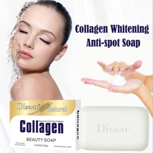 Мило для обличчя і тіла з колагеном Disaar Beauty Soap, 100 г
