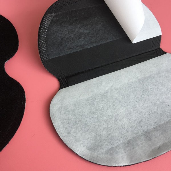 Вкладиші для пахв від поту, антипот, чорні, 1 пара