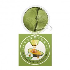 Патчи гидрогелевые Sersanlove Cucumber Shuiguang Eye Mask Avocado Extract с экстрактом авокадо и огурца, 60 штук
