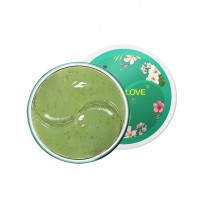 Патчі гідрогелеві Sersanlove Green Tea Gel Eye Mask з екстрактом зеленого чаю, 60 штук