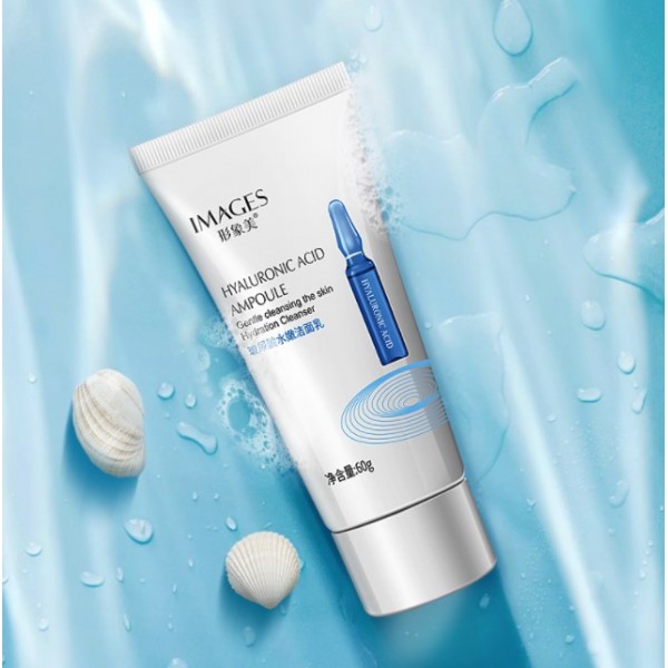 Пінка для вмивання з гіалуроновою кислотою Images Beauty Hyaluronic Acid Ampoule Cleanser, 60 г