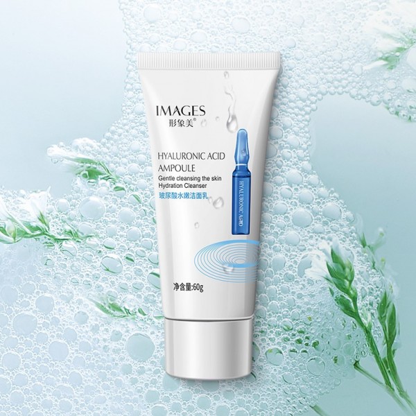 Пінка для вмивання з гіалуроновою кислотою Images Beauty Hyaluronic Acid Ampoule Cleanser, 60 г