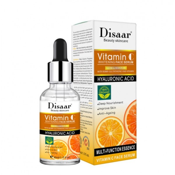 Сироватка для обличчя з вітаміном С, що відбілює Disaar Vitamin З Whiteting Face Serum, 30 мл