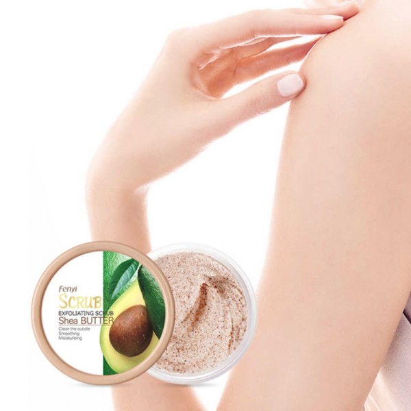 Скраб для тіла з маслом Ши Fenyi Exfoliating Scrub Shea Butter Body, зволожуючий, 100 г