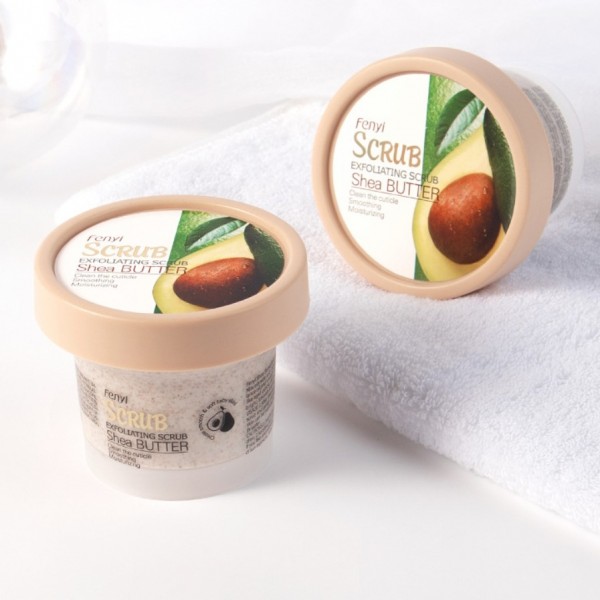 Скраб для тіла з маслом Ши Fenyi Exfoliating Scrub Shea Butter Body, зволожуючий, 100 г
