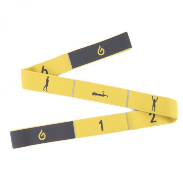 Еспандер-стрічка з петлями, гумова еластична фітнес-стрічка, еспандер з цифрами, на 6 петель Еспандер-стрічка з петлями, гумова еластична фітнес-стрічка, еспандер з цифрами, на 6 петель