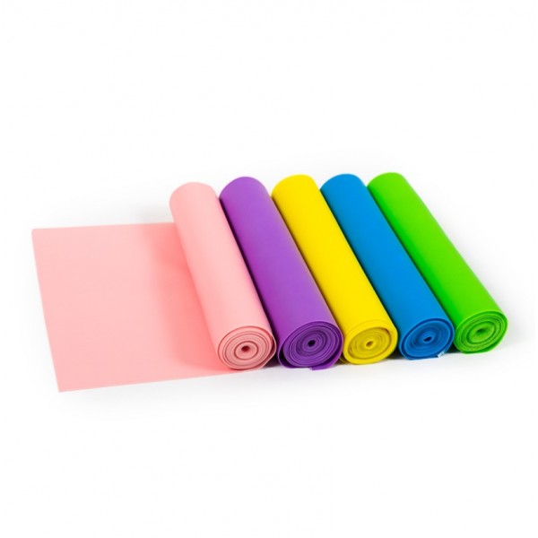 Стрічка-еспандер для пілатесу, еспандер, стрічка для фітнесу, еспандер для стрейчингу, 1800х150х0,45 мм