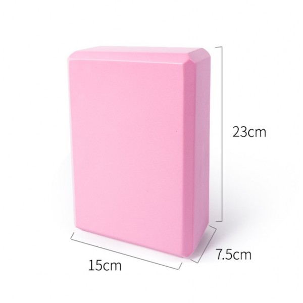 Опорний блок для йоги, розтяжки (23х15х7,5 см), 1 шт