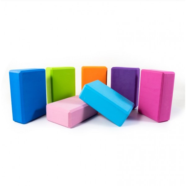 Опорний блок для йоги, розтяжки (23х15х7,5 см), 1 шт