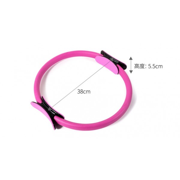 Ізотонічне кільце для пілатесу Fitness Ring Easy Fitness, йога коло, діаметр 38 см