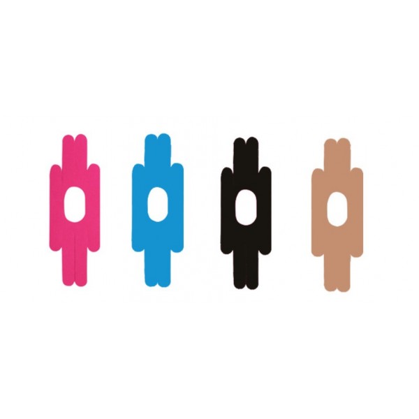 Тейп для коліна Pre-cut, тейпи для меніска, кінезіо пластир для коліна (упаковка 2 шт)