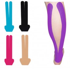 Тейп для гомілки, тейпи для гомілковостопа, кінезіо пластир для гомілки (упаковка 2 шт)