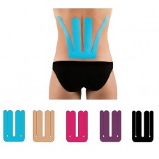 Тейп для спини Pre-cut, тейпи для поясниці, кінезіо пластир для спини (упаковка 2 шт)