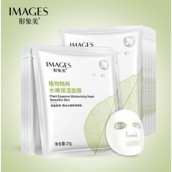 Тканинна маска для обличчя Images Plant Essence Moisturizing Mask, з екстрактом японської камелії, 1 шт