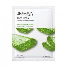 Тканинна маска для обличчя Bioaqua Aloe Vera Moisturizing Mask з екстрактом алое, 1шт