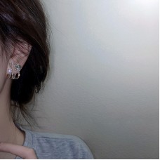 Сережки - змійки "Nude Snake" золото, 1 пара