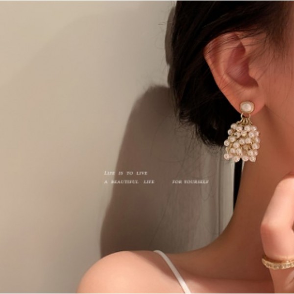 Сережки з перлами "Accent", 1 шт