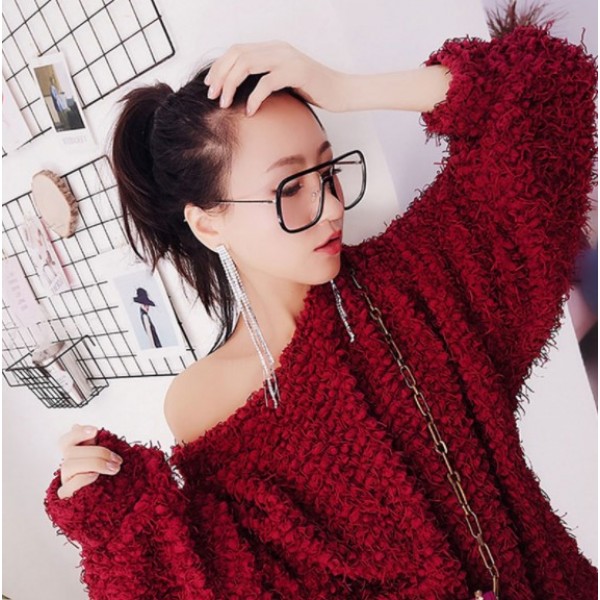 Сережки зі стразами "Star Threads", срібло