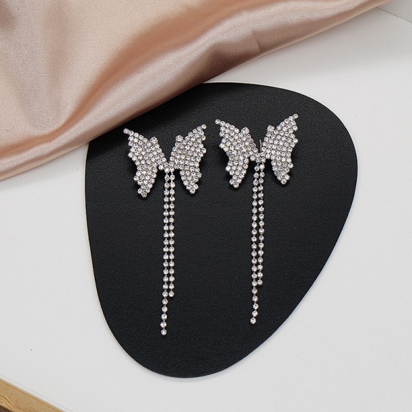 Сережки метелики "Stone Butterfly"