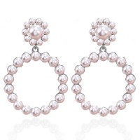 Сережки з перлами "Cute Sophistication", 1 пара