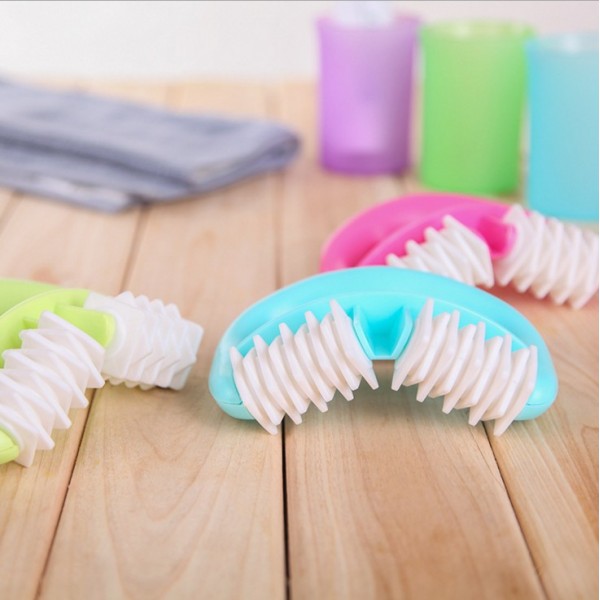 Масажер роликовий з пластинами, компактний, ручний, для тіла, 1 шт