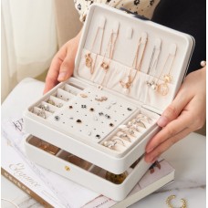 Органайзер для прикрас двоярусний Nude 17×12×8 см