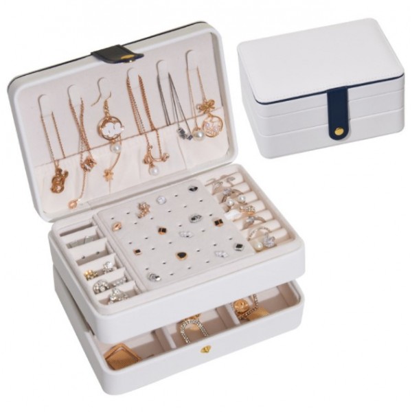 Органайзер для украшений двухярусный Nude 17×12×8 см Органайзер для украшений двухярусный Nude 17×12×8 см