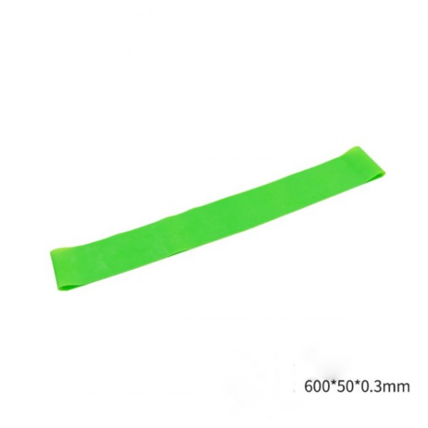 Резинка зелена для фітнесу та спорту, еластична, стрічка-еспандер, навантаження  X-Light,  0-5 кг, 1 шт