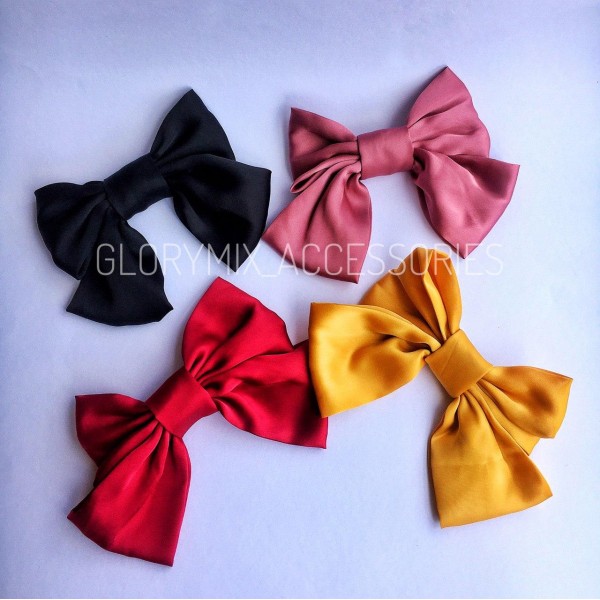 Шпилька-бант для волосся "Tender Bow", різні кольори