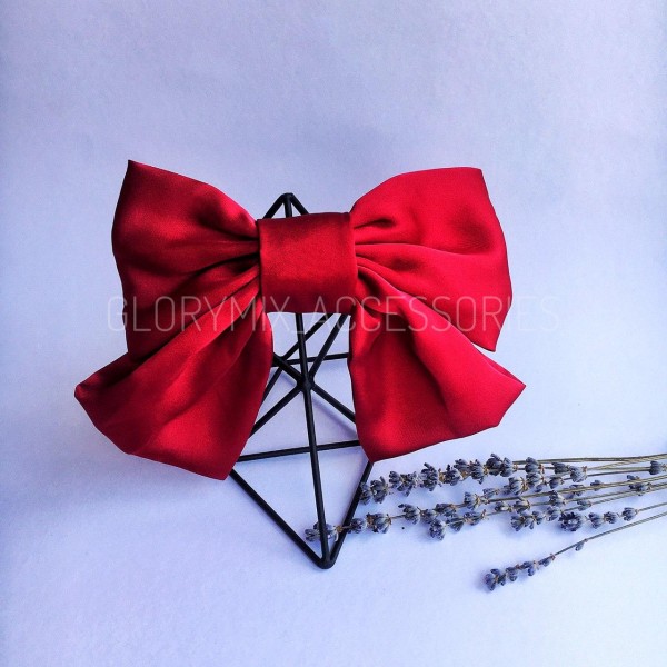 Шпилька-бант для волосся "Tender Bow", різні кольори