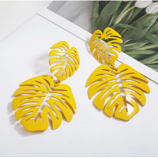 Серьги "Beautiful plants", 3 цвета Серьги "Beautiful plants", 3 цвета