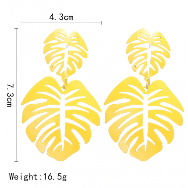 Серьги "Beautiful plants", 3 цвета Серьги "Beautiful plants", 3 цвета