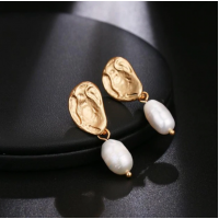 Сережки з перлами "Unusual pearl style", 1 пара