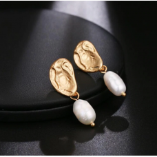 Сережки з перлами "Unusual pearl style", 1 пара