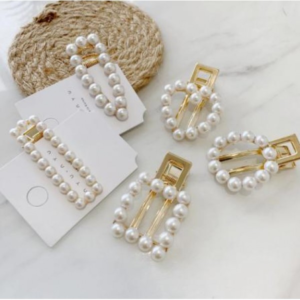 Шпильки з перлами "Фігурні", 1 шт 